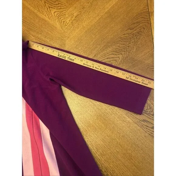 JCPenny Zip front robe Sz MW 1 Side Pocket Shades Of Pink Vintage 70-80’s Vibes - Picture 5 of 13